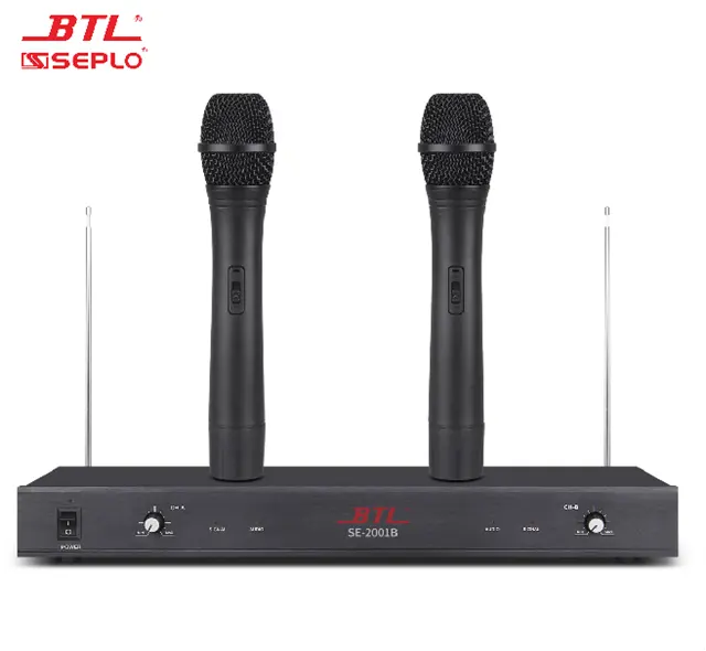 Professional VHF teaching wireless microphone system