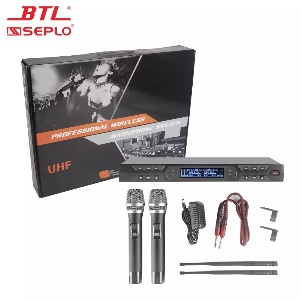 OEM UHF handheld wireless microphone system