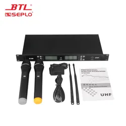 UHF handheld wireless microphone system