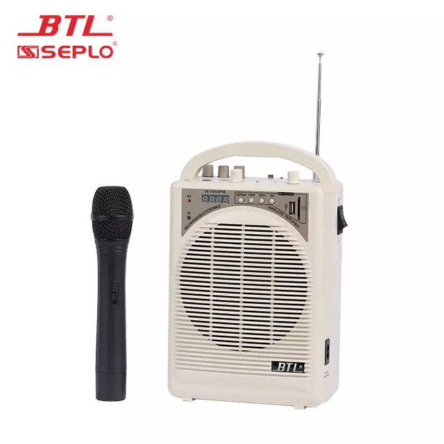 Rechargeable portable teaching microphone professional audio amplifier