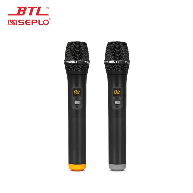 UHF handheld wireless microphone system